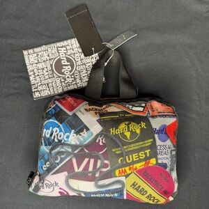 Hard Rock Cafe Backstage Pass Packable Destination Backpack NWT Lightweight